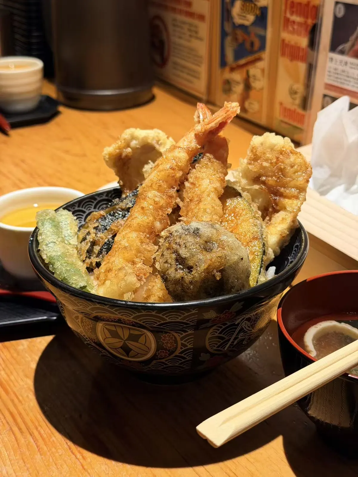 日式料理 — 天妇罗。